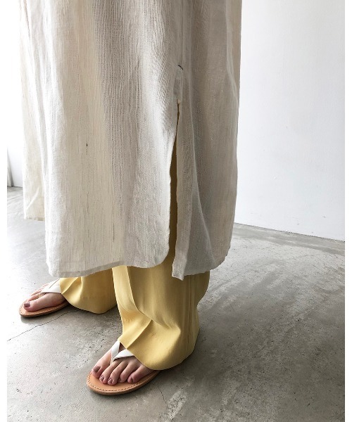 TODAYFUL（トゥデイフル）の「シルクステッチドレス（ワンピース