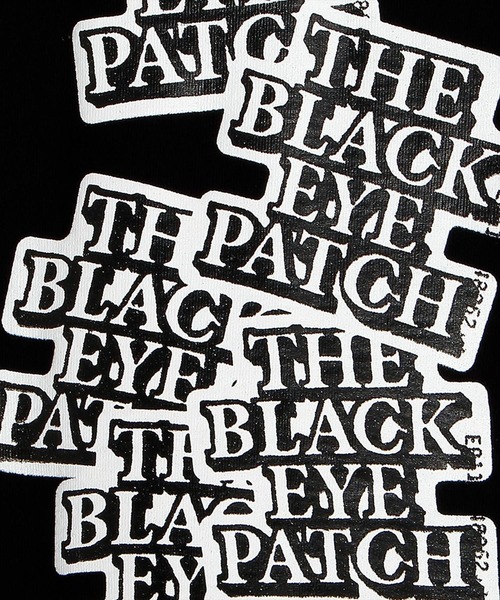 【再入荷】Black Eye Patch jk美品XL THE BLACK EYE PATCH スタジャン ブラック/ホワイト