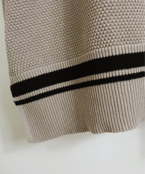 Confirm(コンファーム)の「Vネックニットベスト【Confirm】(ベスト・メンズ・ブラック/ベージュ/グレー・M/L)」の21枚目の写真