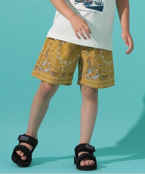 BAYFLOW（ベイフロー）の「[KIDS]ペイズリーショーツ（その他パンツ・キッズ・オフホワイト/イエロー/パープル・MEDIUM/XX-LARGE/X-LARGE/LARGE）」の3枚目の写真