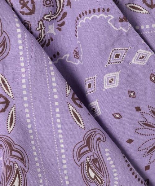 BAYFLOW（ベイフロー）の「[KIDS]ペイズリーショーツ（その他パンツ・キッズ・オフホワイト/イエロー/パープル・MEDIUM/XX-LARGE/X-LARGE/LARGE）」の15枚目の写真