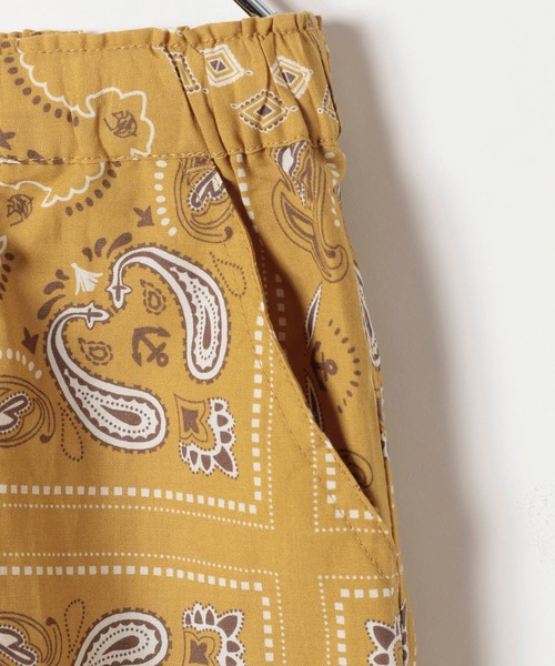 BAYFLOW（ベイフロー）の「[KIDS]ペイズリーショーツ（その他パンツ・キッズ・オフホワイト/イエロー/パープル・MEDIUM/XX-LARGE/X-LARGE/LARGE）」の14枚目の写真