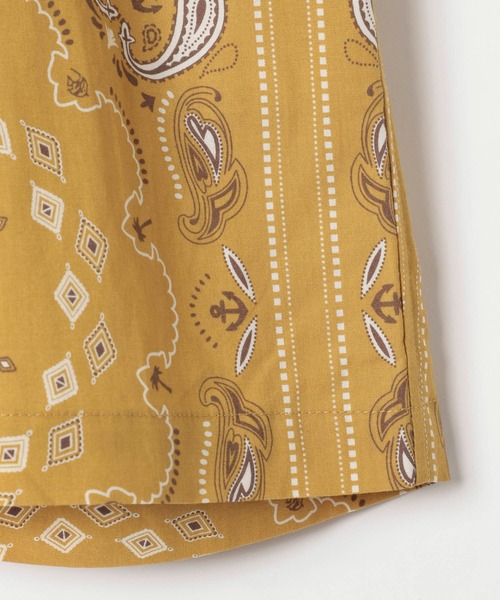 BAYFLOW（ベイフロー）の「[KIDS]ペイズリーショーツ（その他パンツ・キッズ・オフホワイト/イエロー/パープル・MEDIUM/XX-LARGE/X-LARGE/LARGE）」の11枚目の写真