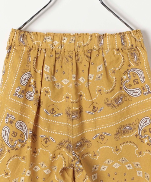 BAYFLOW（ベイフロー）の「[KIDS]ペイズリーショーツ（その他パンツ・キッズ・オフホワイト/イエロー/パープル・MEDIUM/XX-LARGE/X-LARGE/LARGE）」の4枚目の写真