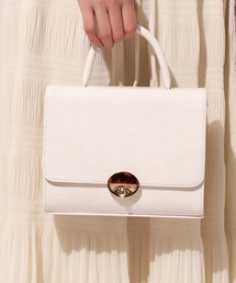 one after another NICE CLAUP | 2wayクロコスクエアバッグ(ショルダーバッグ)