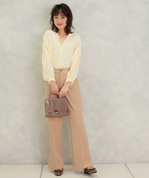 one after another NICE CLAUP(ワンアフターアナザーナイスクラップ)の「2wayクロコスクエアバッグ(ショルダーバッグ・レディース・ベージュ/モカ/アイボリー・FREE)」の10枚目の写真