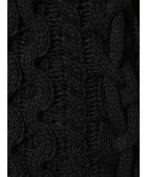 EMODA（エモダ）の「ケーブルバルキーベスト（ベスト・レディース・ホワイト/ブラック/ベージュ/パープル・FREE）」の21枚目の写真