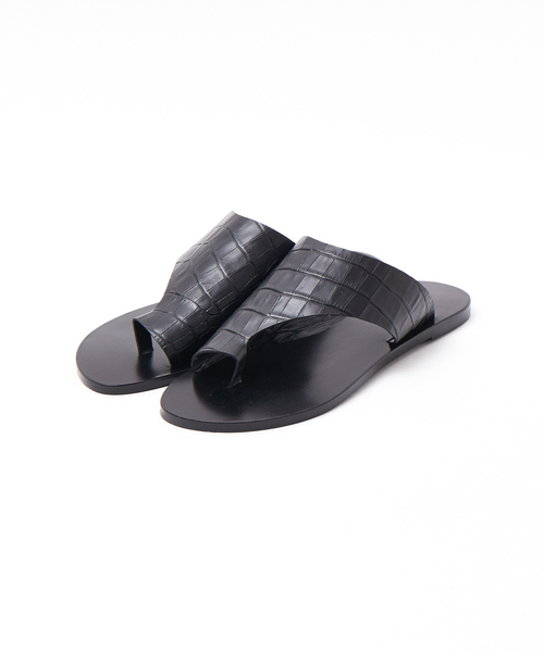 Au BANNISTER（オゥバニスター）の「★トングサンダル（サンダル・レディース・ホワイト/ブラック/ピンクゴールド・S/M/L）」の12枚目の写真