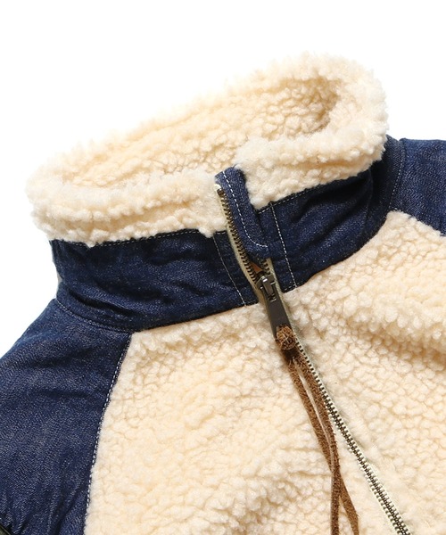 orSlow（オアスロウ）の「orSlow/オアスロウ FLEECE VEST ボア