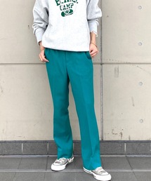 SLOBE IENA | 起毛ツイルストレートパンツ【手洗い可能】◆(その他パンツ)