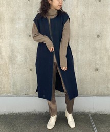 CAPRICIEUX LE'MAGE | ウールリバベスト(その他アウター)