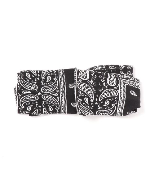VIBGYOR Women（ヴィブジョー　ウィメン）の「【urge select】ペイズリー柄 プリント ワイド ヘアバンド【11色展開】（ヘアバンド・レディース・ホワイト/ブラック/ネイビー/レッド/ブルー/ブラウン/オレンジ/グレー/グリーン/ベビーピンク/ピンク/イエロー・FREE）」の13枚目の写真