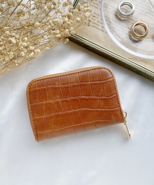 CLEA(クレア)の「クロコ柄アコーディオンカードケース(カードケース・レディース・ベージュ/ブラウン/ピンクベージュ/ライトベージュ/ブラック・FREE)」の14枚目の写真