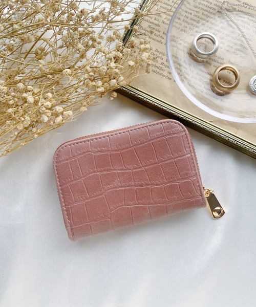 CLEA(クレア)の「クロコ柄アコーディオンカードケース(カードケース・レディース・ベージュ/ブラウン/ピンクベージュ/ライトベージュ/ブラック・FREE)」の18枚目の写真