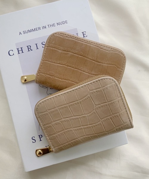 CLEA(クレア)の「クロコ柄アコーディオンカードケース(カードケース・レディース・ベージュ/ブラウン/ピンクベージュ/ライトベージュ/ブラック・FREE)」の11枚目の写真