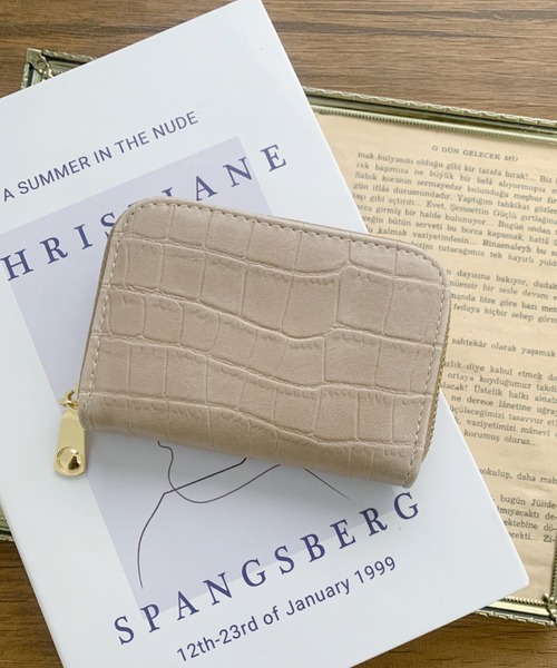 CLEA(クレア)の「クロコ柄アコーディオンカードケース(カードケース・レディース・ベージュ/ブラウン/ピンクベージュ/ライトベージュ/ブラック・FREE)」の9枚目の写真