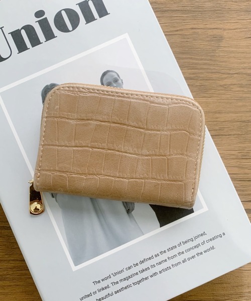 CLEA(クレア)の「クロコ柄アコーディオンカードケース(カードケース・レディース・ベージュ/ブラウン/ピンクベージュ/ライトベージュ/ブラック・FREE)」の6枚目の写真