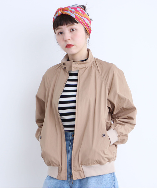 チャイルドウーマン ブルゾン　ベージュ CHILD WOMAN（チャイルドウーマン）の「ウェザーレギュラー