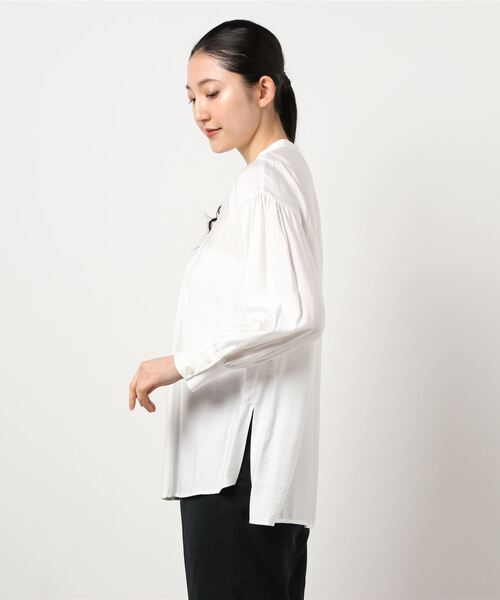 CHANEL フロントピンタックドレスシャツ ブラウス 白 PICCIN（ピッチン）の「フロントピンタックシャツ（シャツ