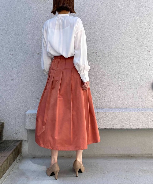 PICCIN（ピッチン）の「フロントピンタックシャツ（シャツ/ブラウス・レディース・ブラック/オフホワイト・M）」の20枚目の写真