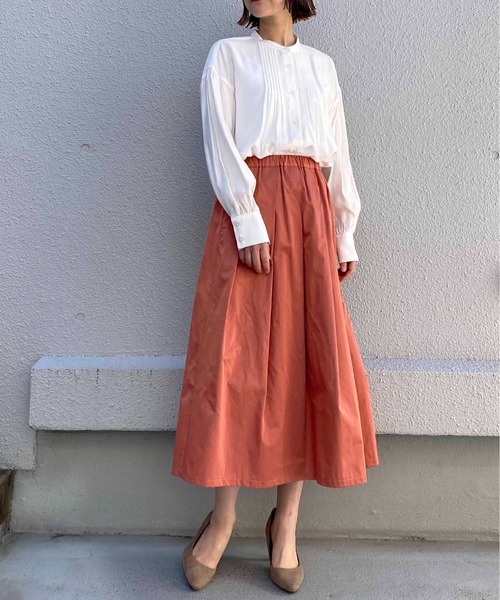 PICCIN（ピッチン）の「フロントピンタックシャツ（シャツ/ブラウス・レディース・ブラック/オフホワイト・M）」の18枚目の写真