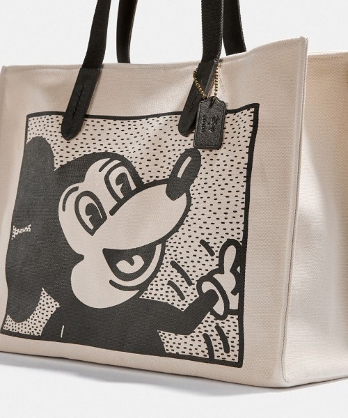 ディズニー ミッキー マウス X キース・ヘリング トート 42