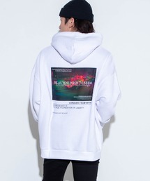 WEGO | WEGO/ノイズフォトローズプルパーカー(パーカー)