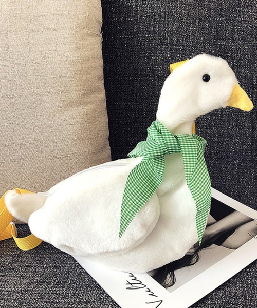 aimoha（アイモハ）の「カモちゃん（ショルダーバッグ・レディース・グリーン/ピンク・FREE）」の6枚目の写真