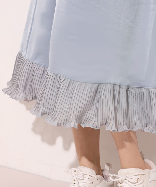 one after another NICE CLAUP（ワンアフターアナザーナイスクラップ）の「リバーシブルプリーツスカート（スカート・レディース・ベージュ系その他/パープル系その他/ピンクベージュ/ライトグレー・FREE）」の21枚目の写真