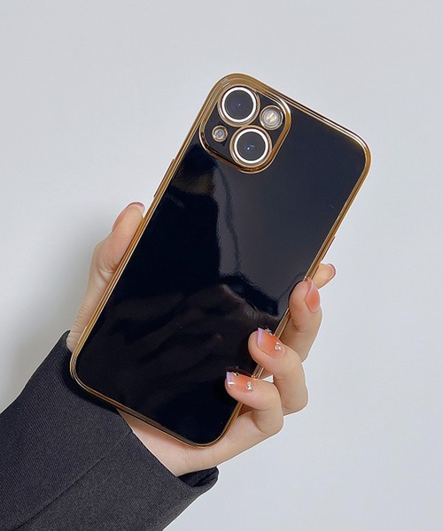 セール】メッキゴールドフレーム スマホケース（スマホケース/カバー