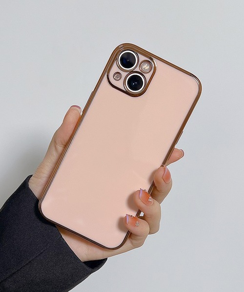 セール】メッキゴールドフレーム スマホケース（スマホケース/カバー