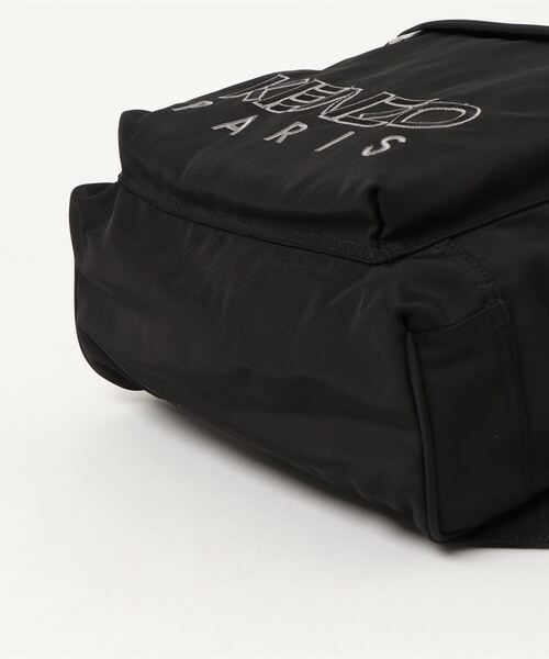 KENZO（ケンゾー）の「KENZO/ケンゾー/キャンバス地バックパック/Kampus Tigre Rucksack（バックパック/リュック・メンズ・ブラック・FREE）」の6枚目の写真