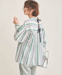 The Virgnia(ザ ヴァージニア)の「ストライプボリュームスリーブブラウス(シャツ/ブラウス・レディース)」