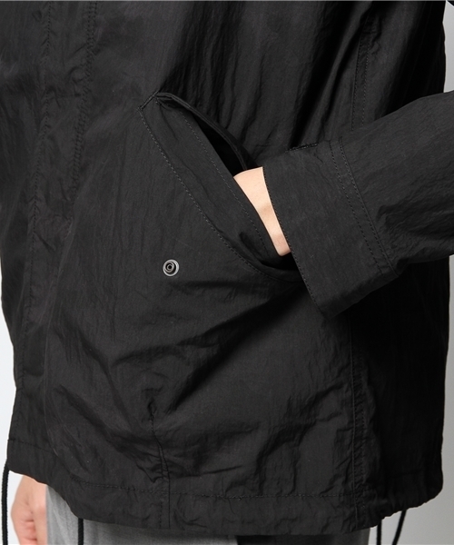 JOURNAL STANDARD（ジャーナルスタンダード）の「コットン/ナイロンカモフラモッズコート #（モッズコート・メンズ・オリーブ/ブラック・LARGE/MEDIUM）」の6枚目の写真