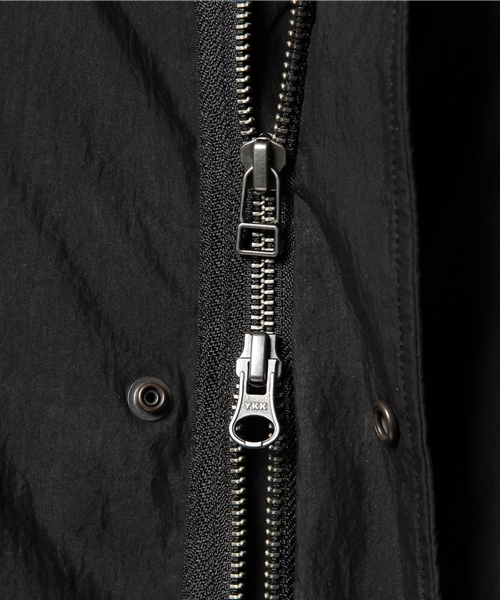 JOURNAL STANDARD（ジャーナルスタンダード）の「コットン/ナイロンカモフラモッズコート #（モッズコート・メンズ・オリーブ/ブラック・LARGE/MEDIUM）」の8枚目の写真