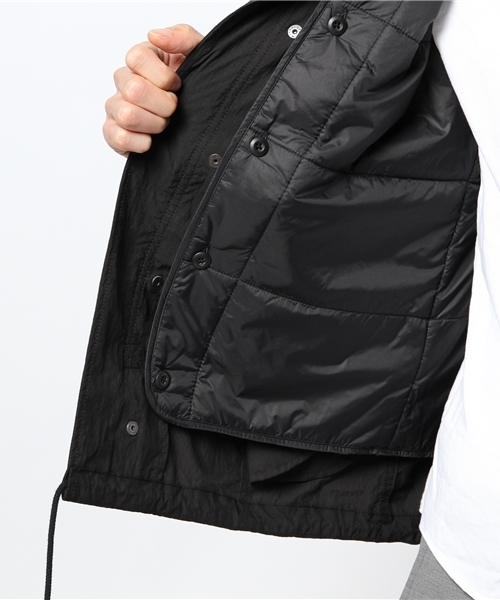 JOURNAL STANDARD（ジャーナルスタンダード）の「コットン/ナイロンカモフラモッズコート #（モッズコート・メンズ・オリーブ/ブラック・LARGE/MEDIUM）」の9枚目の写真