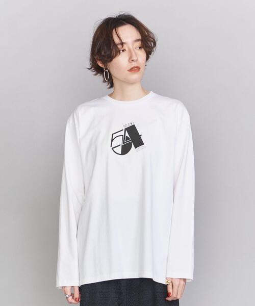 BEAUTY&YOUTH UNITED ARROWS（ビューティーアンドユースユナイテッドアローズ）の「【別注】＜STUDIO 54＞ロングスリーブTシャツ（Tシャツ/カットソー・レディース・ブラック/ホワイト・FREE）」の7枚目の写真