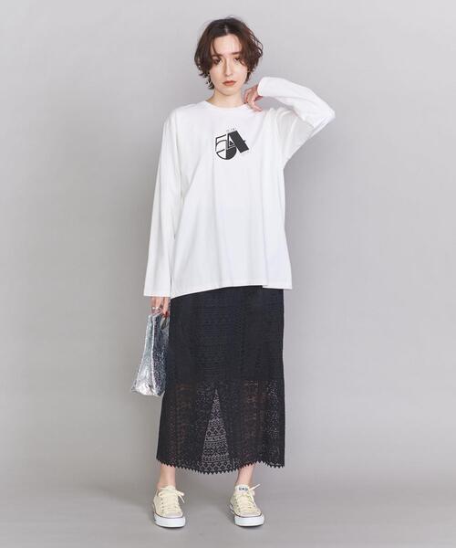 BEAUTY&YOUTH UNITED ARROWS（ビューティーアンドユースユナイテッドアローズ）の「【別注】＜STUDIO 54＞ロングスリーブTシャツ（Tシャツ/カットソー・レディース・ブラック/ホワイト・FREE）」の11枚目の写真