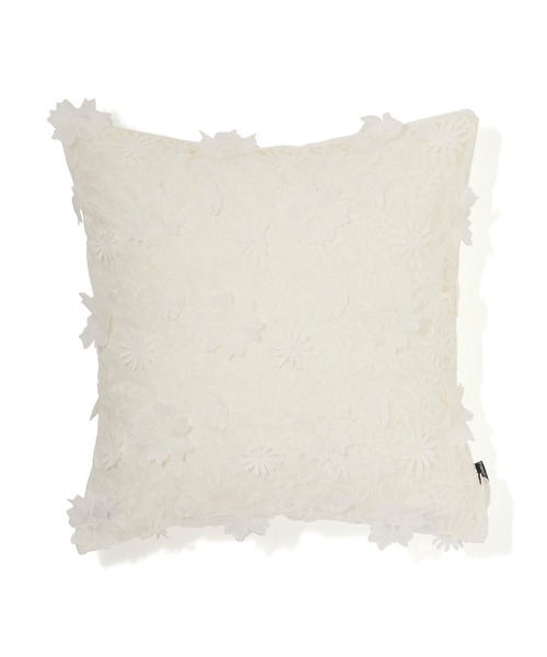 フラワーレース クッションカバー 450 450 ホワイト Ad 051 クッション クッションカバー Francfranc フランフラン のファッション通販 Zozotown