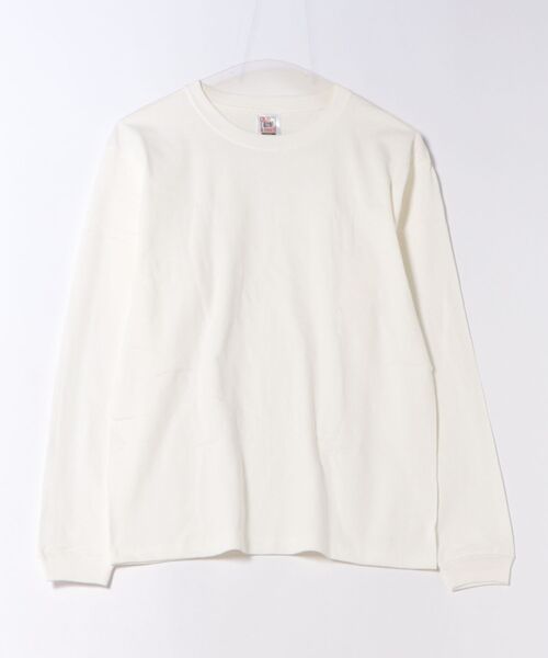 CROSS & STITCH(クロスステッチ)の「【Cross&Stitch】6.2オンス オープンエンドマックスウェイト ロングスリーブTシャツ ロンT 厚手 RL1216(Tシャツ/カットソー・メンズ・ホワイト/ブラック/インディゴブルー/ネイビー/スミクロ/ナチュラル/アッシュ/ヘザーグレー/ダークグリーン/ライトベージュ・XL/XXL/M/L/S)」の6枚目の写真