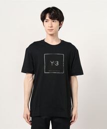 Y-3 | 【Y-3 / ワイスリー】 U SQUARE LABEL GRAPHIC SS TEE / M スクエア レーベル グラフィック ショート スリーブ ティー(Tシャツ/カットソー)