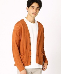 COMME CA ISM | Vネック　リネンカーディガン(カーディガン/ボレロ)