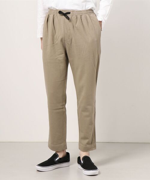 THOUSAND MILE（サウザンドマイル）の「【THOUSAND MILE サウザンドマイル】メンズ スウェットパンツ（スウェットパンツ・メンズ・ブラック/ネイビー/グレイッシュベージュ・MEDIUM/LARGE）」の2枚目の写真