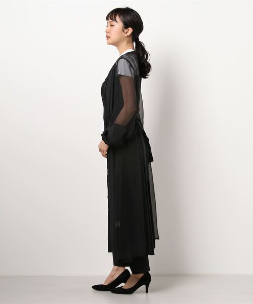 ENVYM（アンビー）の「マテリアルスウィッチングガウン（その他アウター・レディース・ベージュ/グレー/ブラック・FREE）」の17枚目の写真