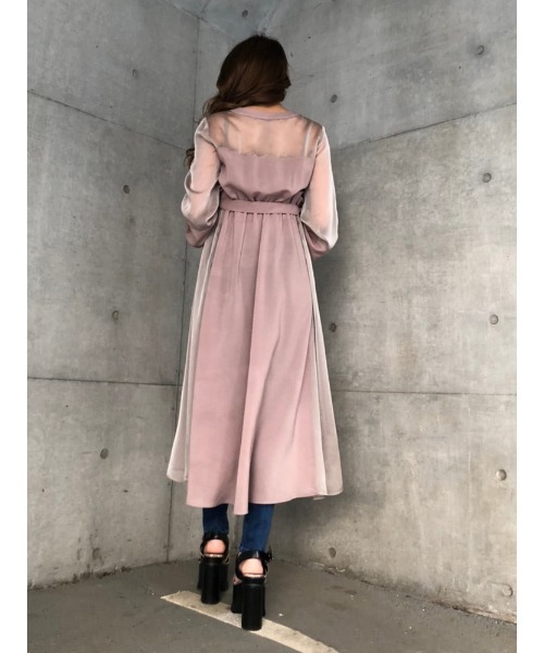 ENVYM（アンビー）の「マテリアルスウィッチングガウン（その他アウター・レディース・ベージュ/グレー/ブラック・FREE）」の13枚目の写真