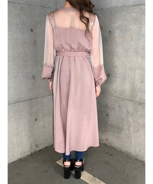 ENVYM（アンビー）の「マテリアルスウィッチングガウン（その他アウター・レディース・ベージュ/グレー/ブラック・FREE）」の15枚目の写真