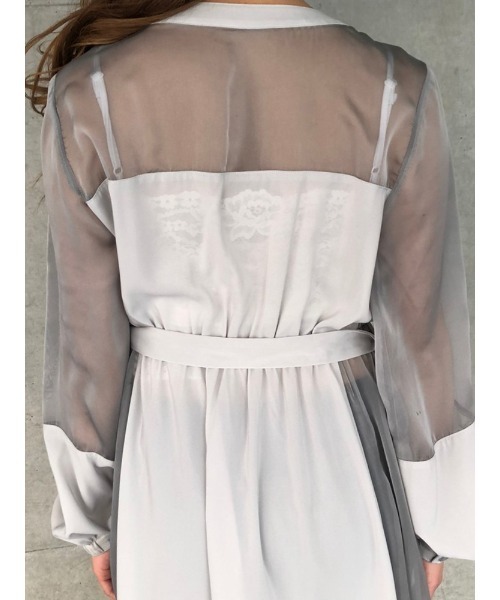 ENVYM（アンビー）の「マテリアルスウィッチングガウン（その他アウター・レディース・ベージュ/グレー/ブラック・FREE）」の16枚目の写真