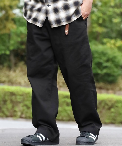 RICCARDO METHA(リカルドメッサ)の「RICCARDO METHA/リカルドメッサ NEW 1TUCK WIDE TROUSERS TWILL J8153 トラウザーパンツ テーパード ワイド(その他パンツ・メンズ・ブラック/ベージュ・46/48/44)」の10枚目の写真