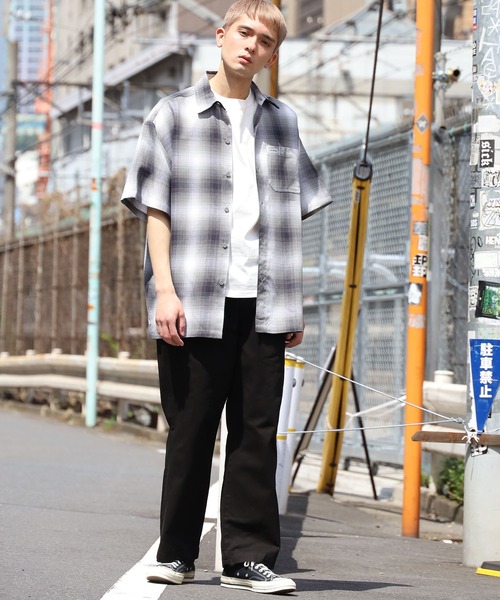 RICCARDO METHA(リカルドメッサ)の「RICCARDO METHA/リカルドメッサ NEW 1TUCK WIDE TROUSERS TWILL J8153 トラウザーパンツ テーパード ワイド(その他パンツ・メンズ・ブラック/ベージュ・46/48/44)」の15枚目の写真