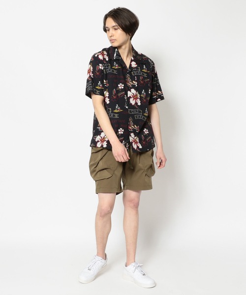 schott（ショット）の「Schott(ショット) HAWAIIAN SHIRT RANDOM SKULL/ハワイアンシャツ ランダムスカル アロハ（シャツ/ブラウス・メンズ・ブラック/レッド・MEDIUM/LARGE/SMALL/X-LARGE）」の10枚目の写真